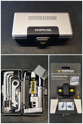 Превью  Набор инструментов в кейсе TOPEAK Survival Gear Box TC9302 (17 tools)
